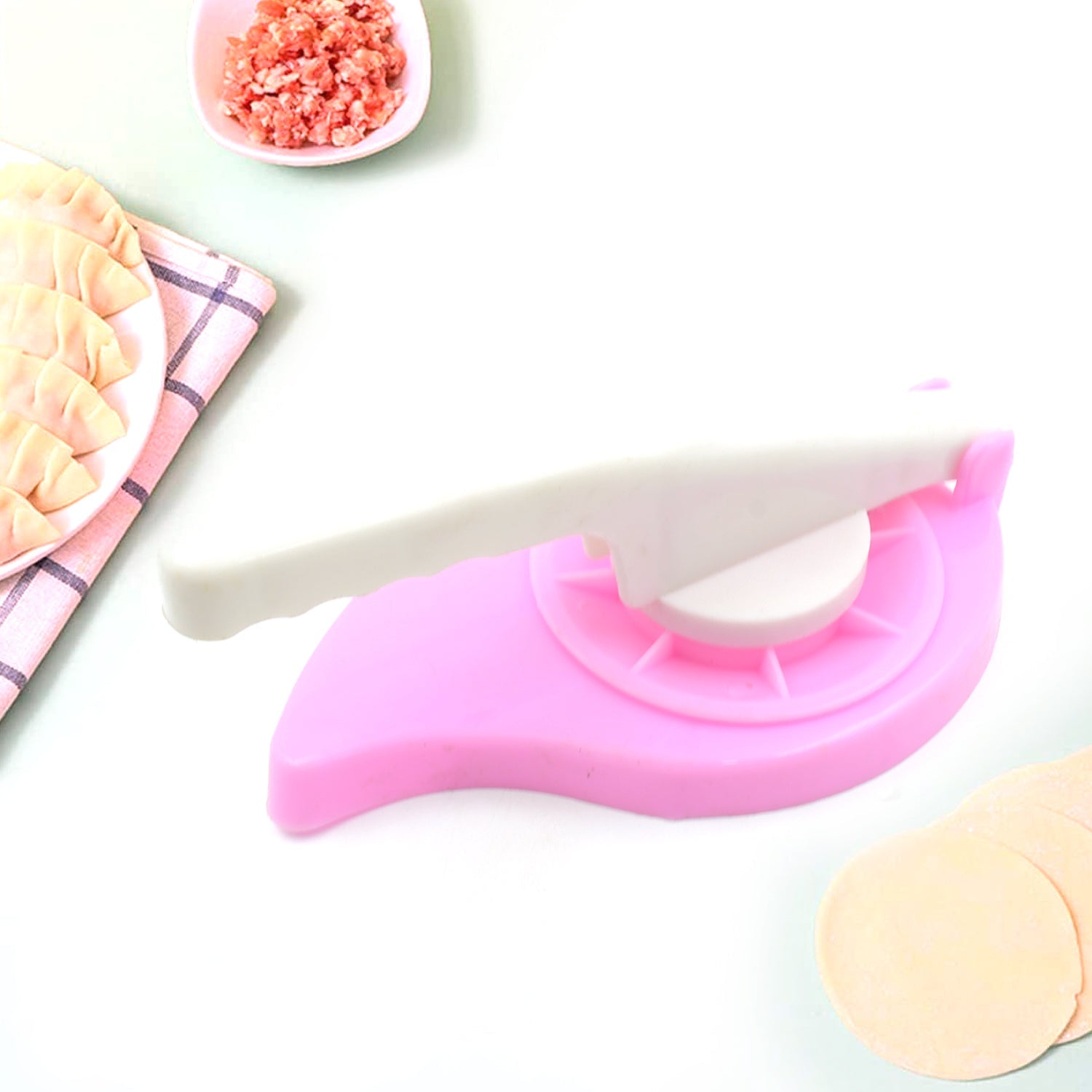 5763 Plastic Puri Maker Press Machine With Handle Manual Thepla, Paratha, Chapati, khakhra, Momos, Nan, Roti Maker, Unbreakable Puri Press Machine, Chapati Maker Dough Press With Brown Box (1 Pc ) 5763 Plastic Puri Maker Press Machine With Handle Manual Thepla, Paratha, Chapati, khakhra, Momos, Nan, Roti Maker, Unbreakable Puri Press Machine, Chapati Maker Dough Press With Brown Box (1 Pc )